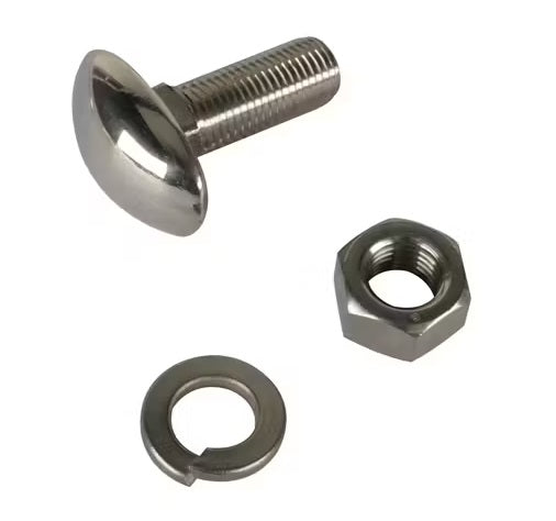 1933-1940 FORD BUMPER BOLT & NUT,POL SS,EACH