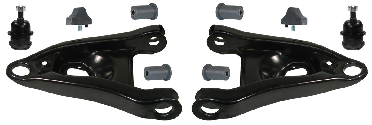 LOWER CONTROL ARM SET,STOCK,64-72 CHEVELLE,NITRILE BUSHINGS