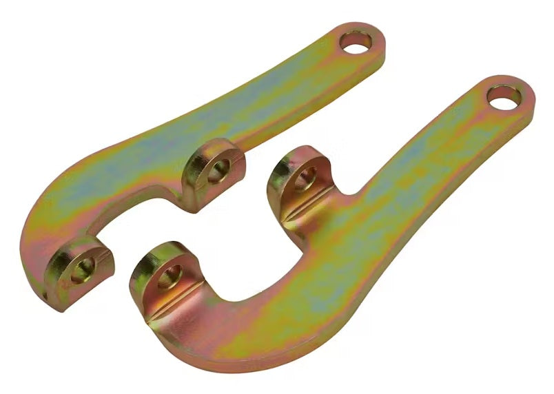 STEERING ARMS,LOWER,FLAT,49-54 CHEVY,TRADITIONAL,3 1/8",ZINC