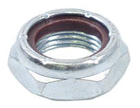 STEEL NYLOCK JAM NUT,RIGHT,1/4-28,FINE