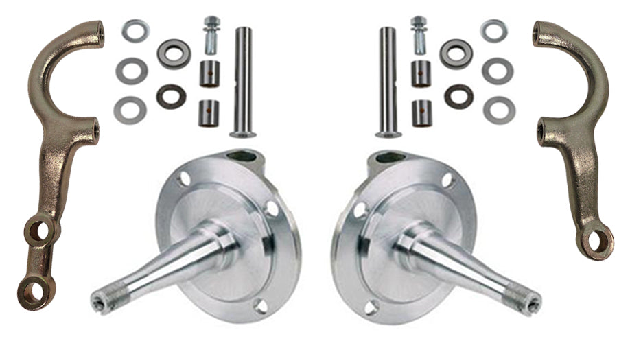 SPINDLES,KING PIN SET,STEERING ARMS,28-48 FORD,PAIR