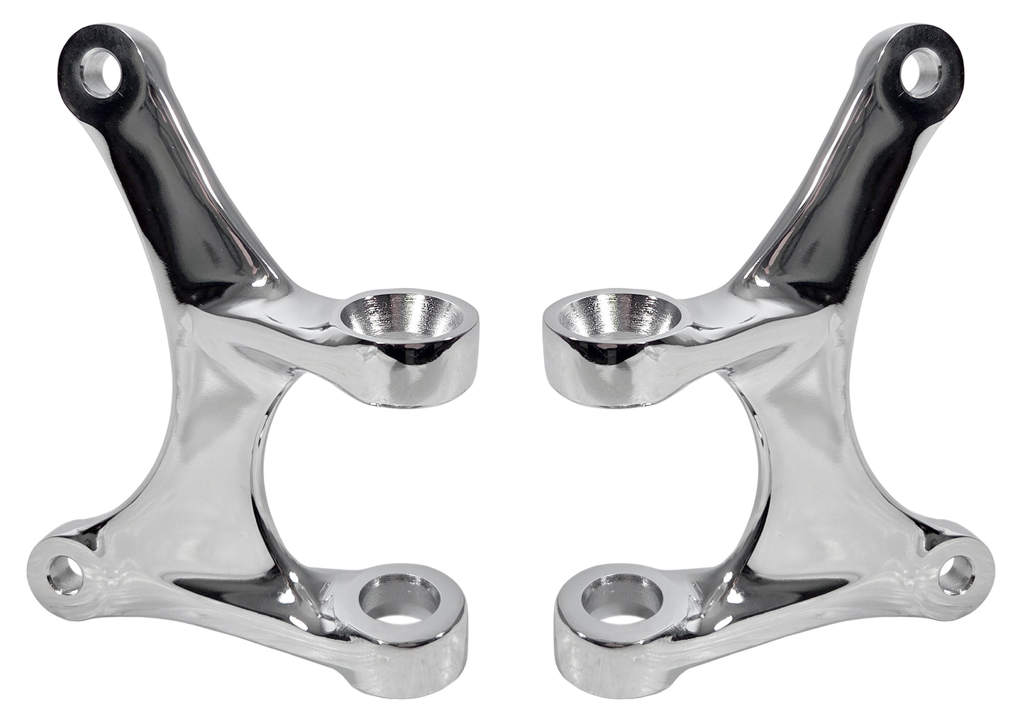 4 BAR BRACKETS,STRAIGHT AXLE,CLEVIS,2 1/4,POLISHED STAINLESS STEEL