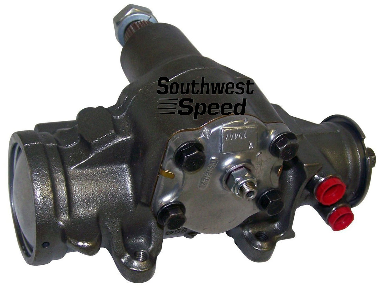 STEERING BOX,POWER,13/16-36,VAR,80-86 JEEP