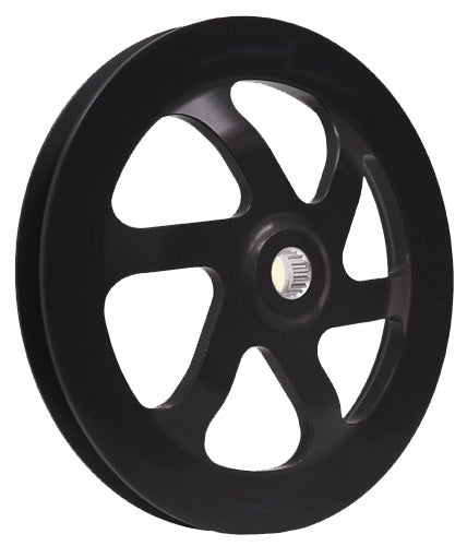 P.S. PULLEY,V-BELT,CAST PUMP,6",SPLINED