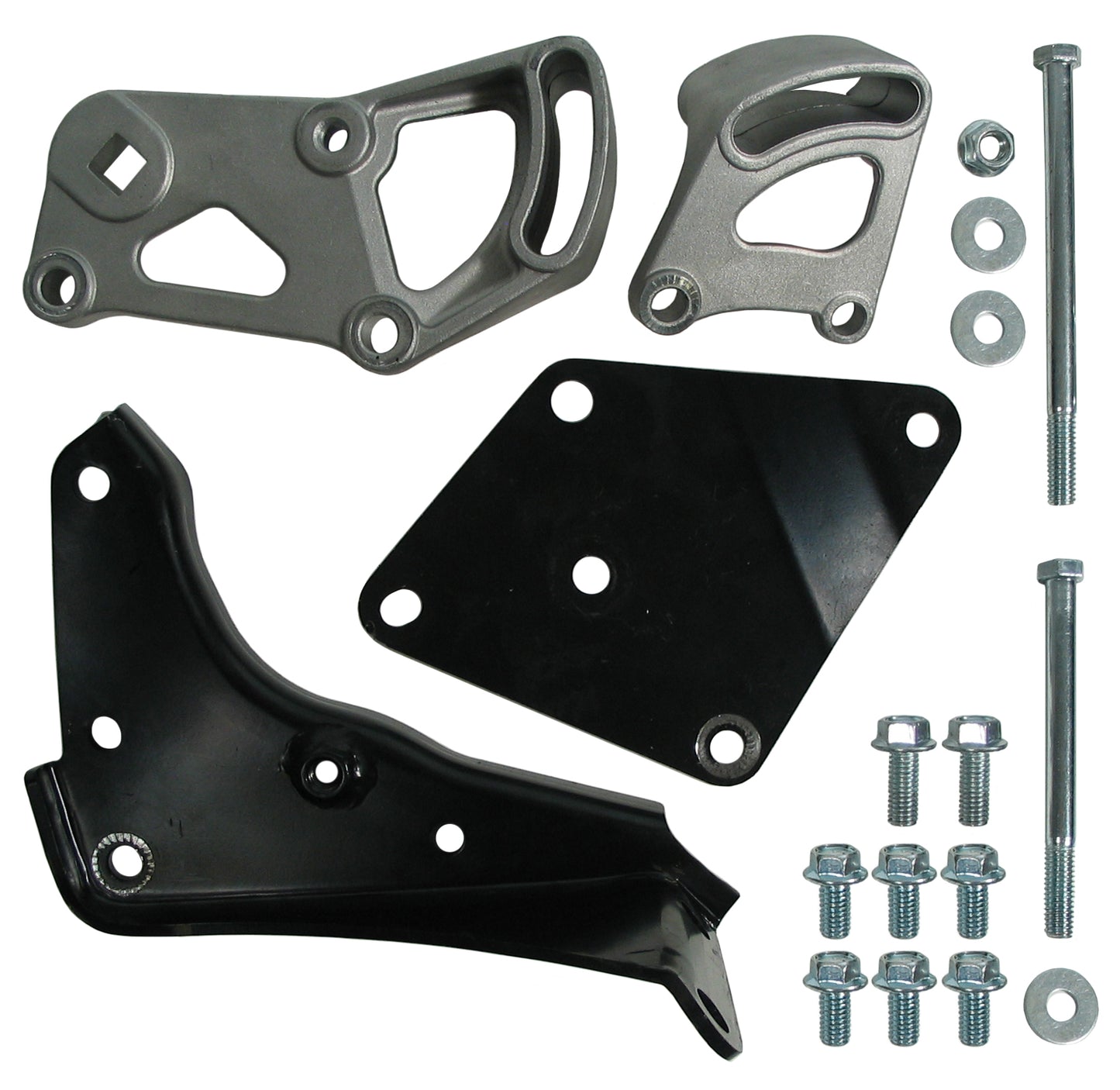 JEEP POWER STEERING KIT,BOX,PUMP,SHAFT,4/6 CYLINDER SMOG BRACKET,72-75,SINGLE PU