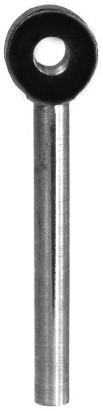 TIE ROD END SHOCK MOUNT,EXTENDED ROUND