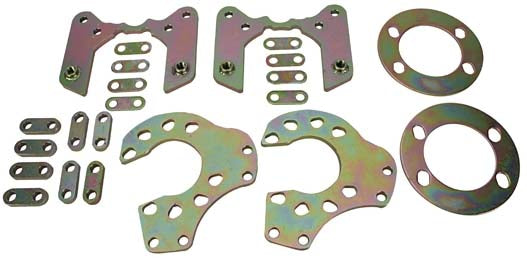BRAKE BRACKETS,BOLT-ON,9" FORD,D-154,PAIR