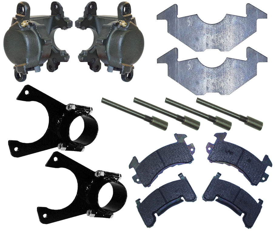 METRIC CALIPER & PAD KIT,CLAMP-ON,2 1/4"