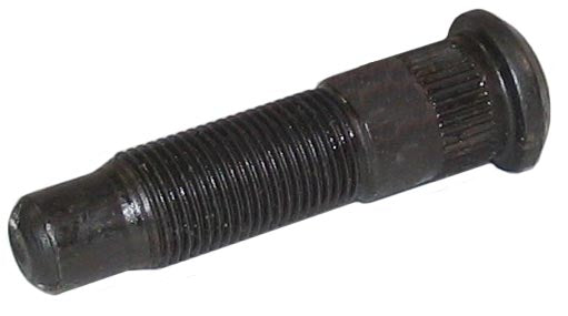 WHEEL STUD,5/8-18 FINE,2 5/8,SHORT KNURL