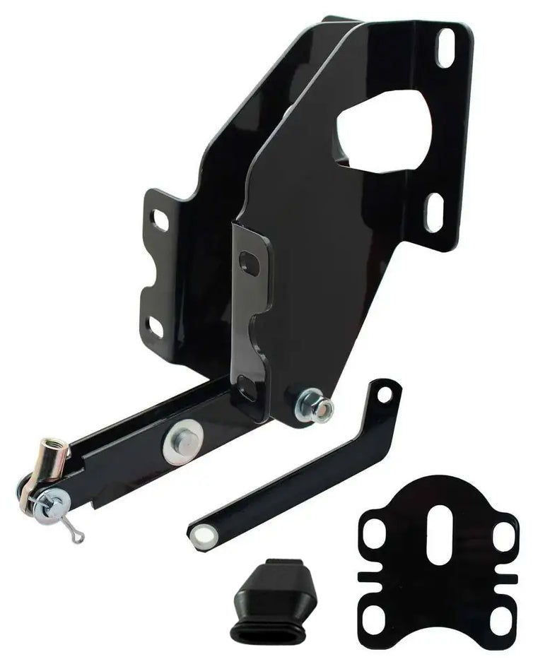 POWER BRAKE BOOSTER BRACKET,66-70 FAIRLANE,66-73 TORINO,BLACK