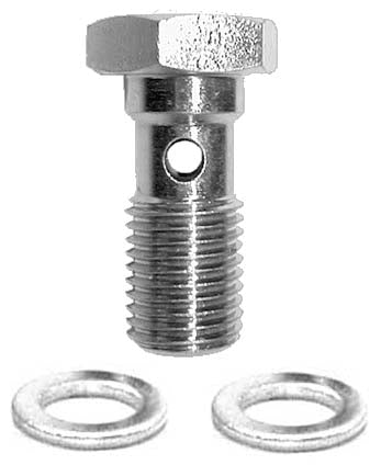 BANJO BOLT W/WASHERS,3/8"-24