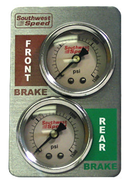 MINI-BRAKE GAUGES,W/PANEL,0-1500 PSI