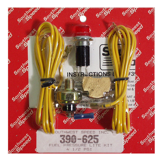 WARNING LITE KIT,FUEL PRESSURE,4 1/2#