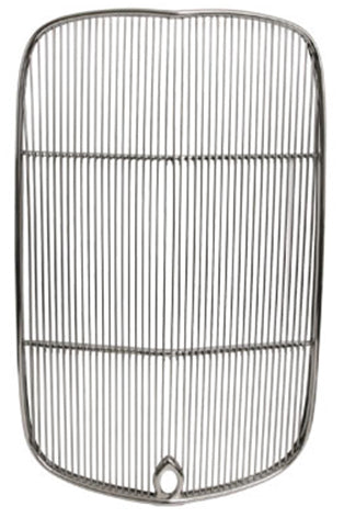 RADIATOR WITH GRILLE & SHELL,DOWN FLOW,32 FORD HI-BOY ORIGINAL STYLE WITH HOLES