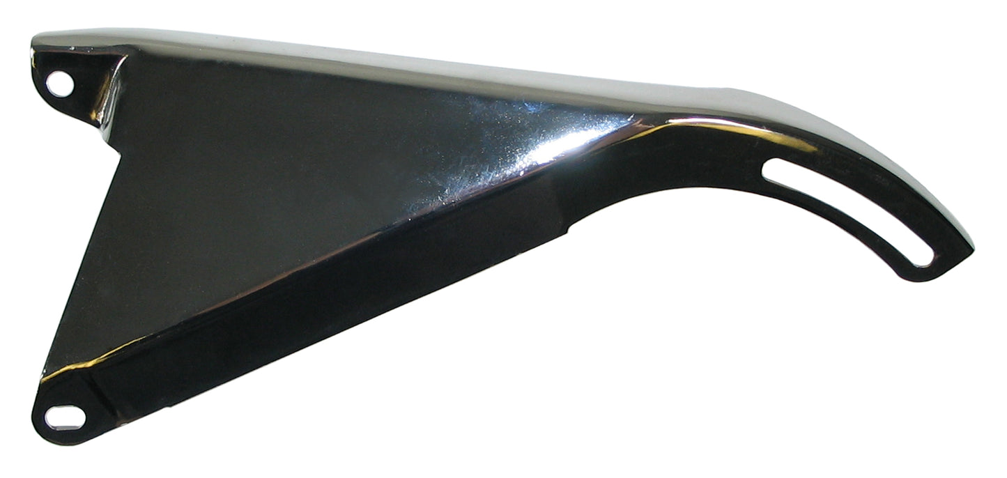 ALTERNATOR UPPER BRACKET,BBC,SWP,LEFT-HAND,CHROME