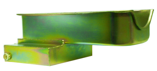 OIL PAN,SBC,7 QT,7 1/2" DEEP,LEFT-HAND DIPSTICK