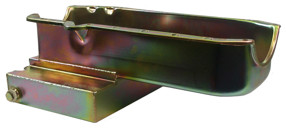 OIL PAN,SBC,7 QT,7 1/2" DEEP,RIGHT-HAND DIPSTICK