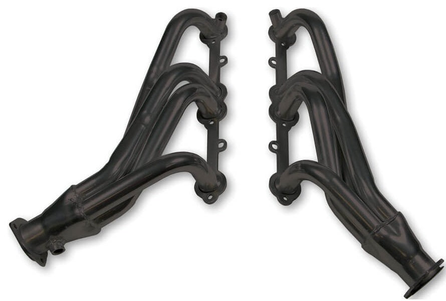 HEADER,SBC,1 1/2,88-95 GM TRUCK,MID,2WD & 4WD,2 1/2,BLACK