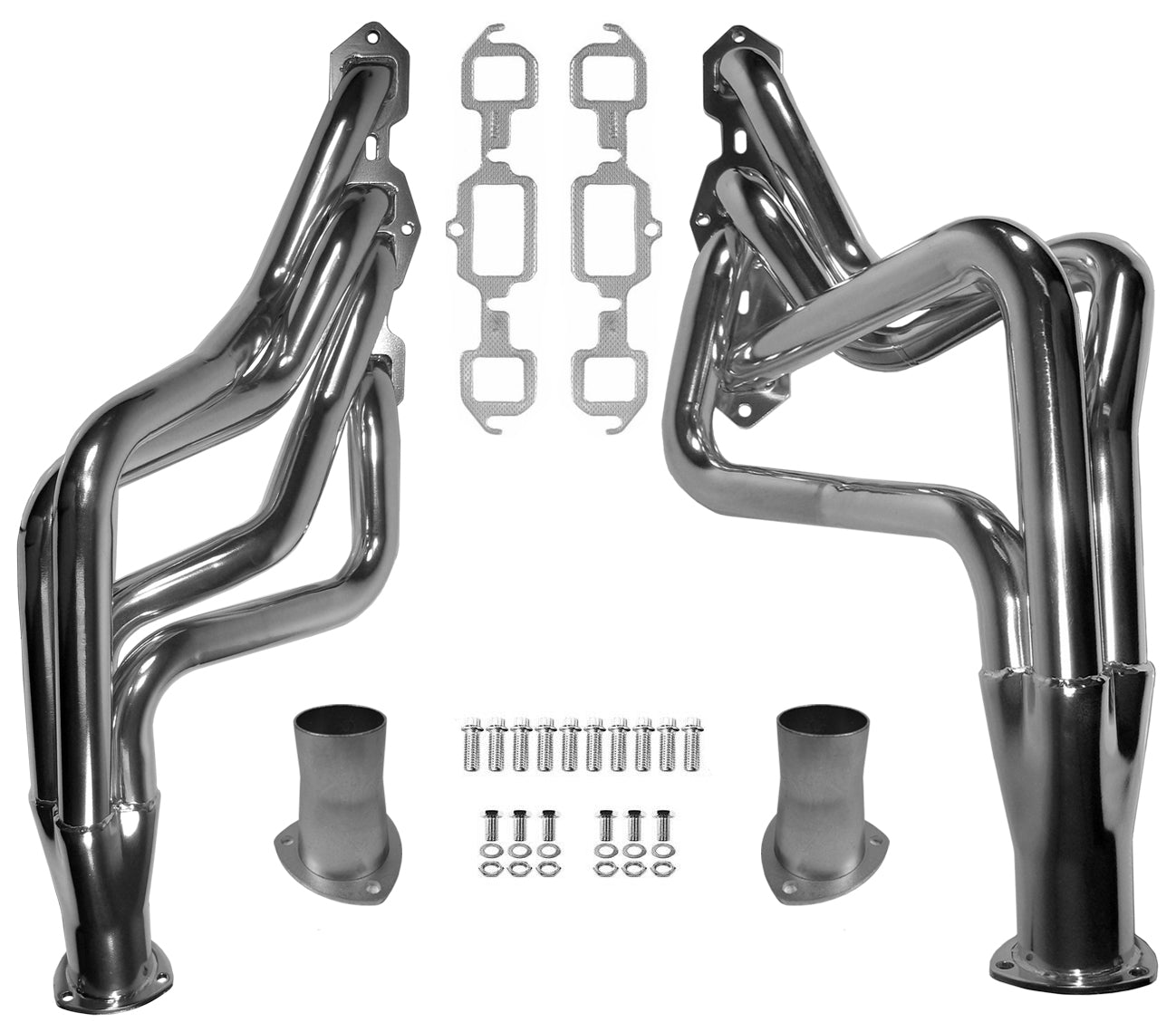 HEADER,OLDSMOBILE,1 3/4",65-75 CUTLASS,F85,442,LONG TUBE,3",CERAMIC HOT COATED