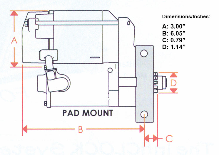 STARTER,XS TORQUE,18:1,GM LS,LSX,168T