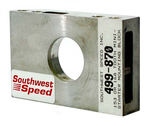 MOUNTING BLOCK ONLY,153T & 168T 499-801