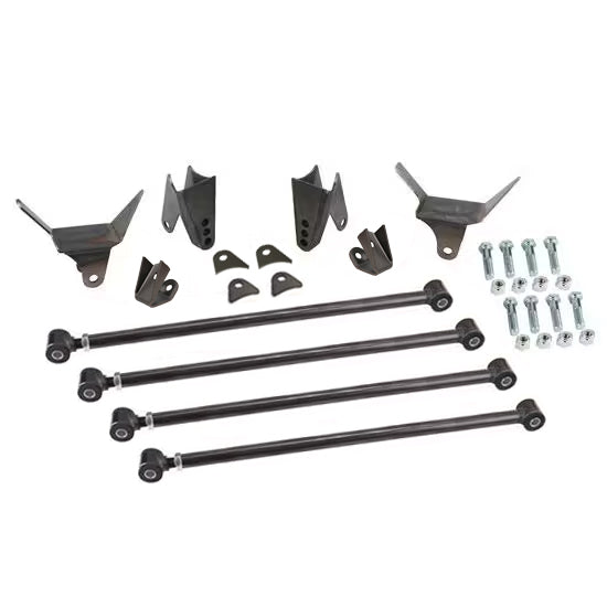 4 LINK KIT,TRIANGULATED,32 FORD,RAW
