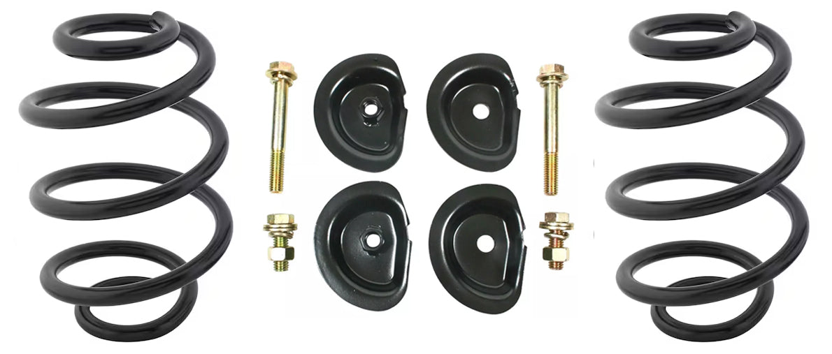 LOWERING COIL SPRING KIT,63-72 C-10,REAR,4" DROP
