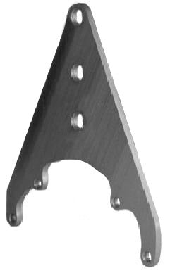 3RD LINK BRACKET,STEEL,QUICK CHANGE,MEDIUM,2 POS.
