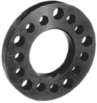 WHEEL SPACER,ALUMINUM,MULTI-PATTERN,1/2"