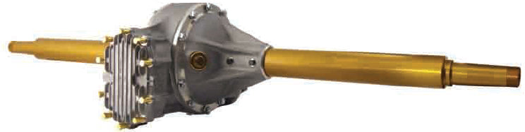 QUICK CHANGE REAR END ASSEMBLY,ALUM TUBE,MAG SPRINT,R&W 4:86