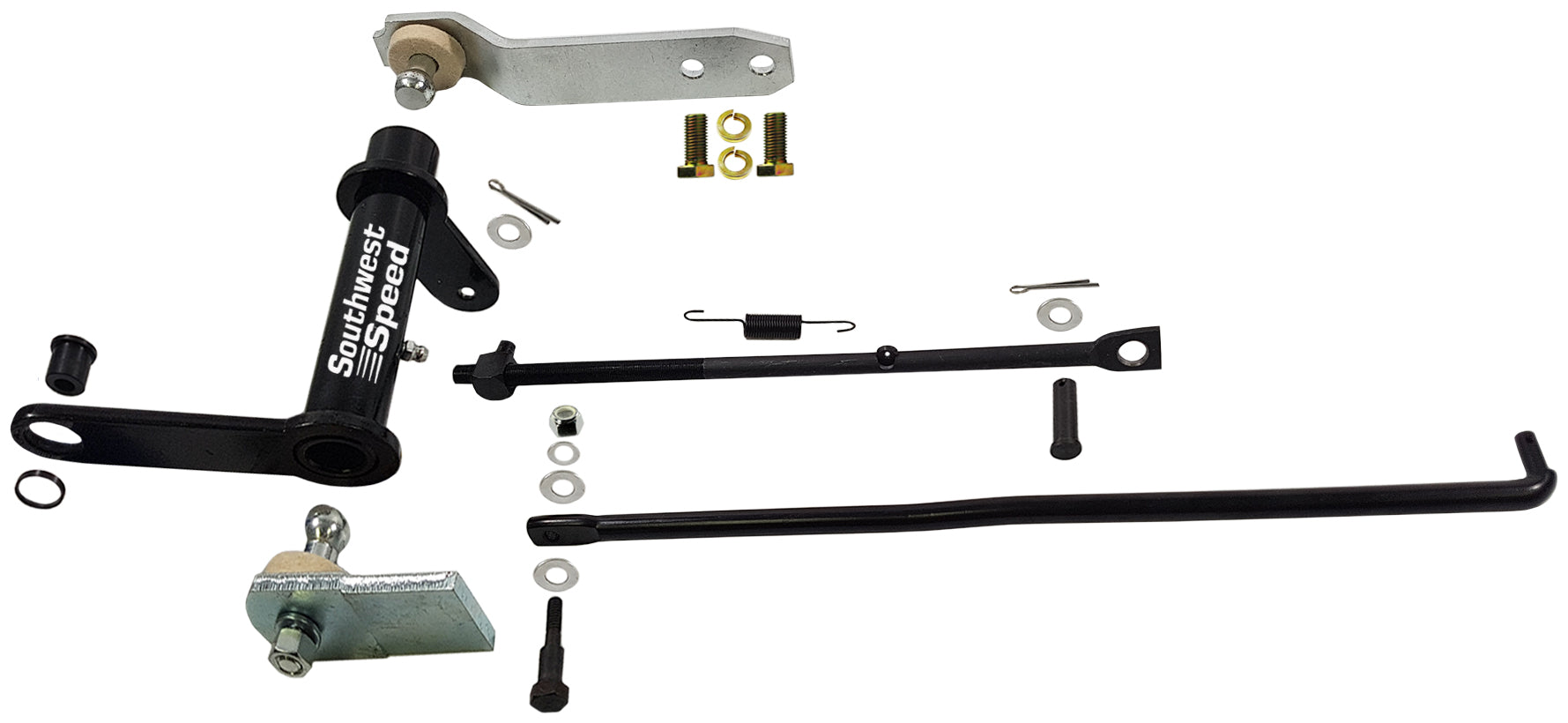CHQ Clutch Linkage Kit W/ Pivot, Rods & Rubber For 1968-1970 Chevelle & El Camino
