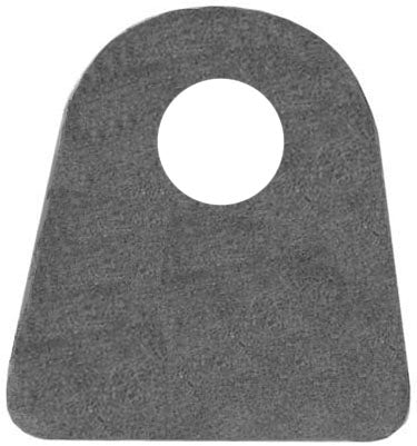 WELD TAB,1/8 THK,3/8 HOLE,1 1/8 T,ROUND