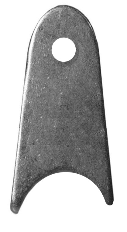 WELD TAB,3/16 THK,3/8 HOLE,2 1/8 T,NOTCH