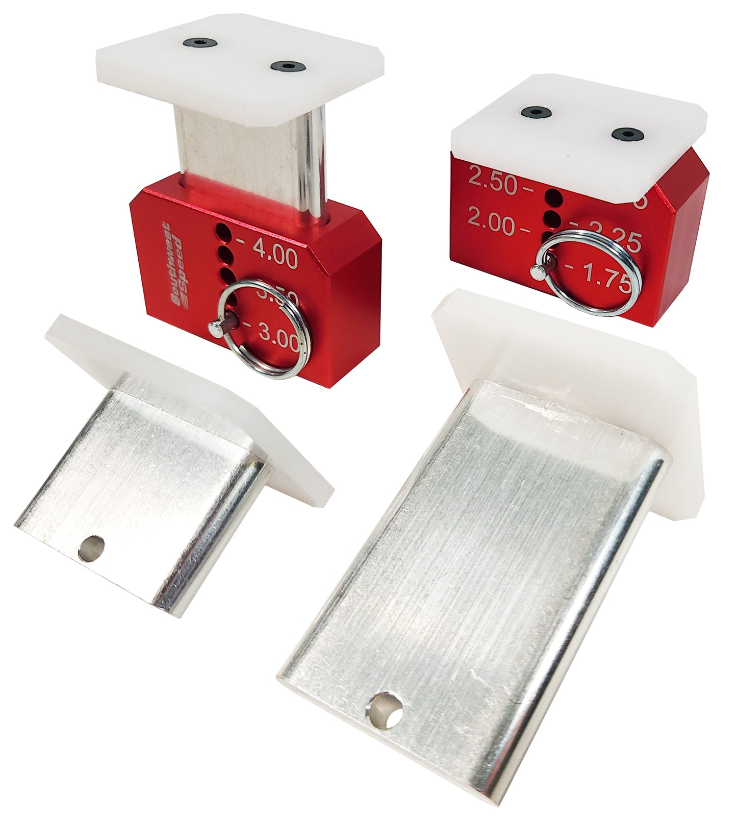 MAGNETIC SET UP BLOCKS,1/4" PAIR,1 3/4>4