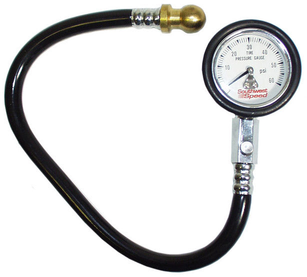 TIRE PRESSURE GAUGE,2",0-60 PSI