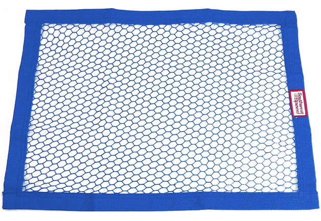 WINDOW NET,MESH TYPE,18 X 24,BLUE