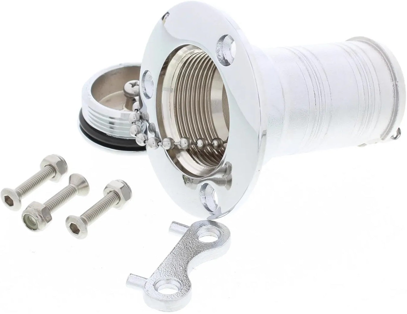 FILLER NECK,FLUSH MOUNT,W/CAP & KEY