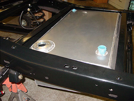 FUEL TANK,63-72 GM TRUCK,19 GALLON,ALUMINUM