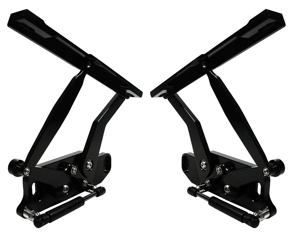 HOOD HINGES,67-69 CAMARO,BLACK