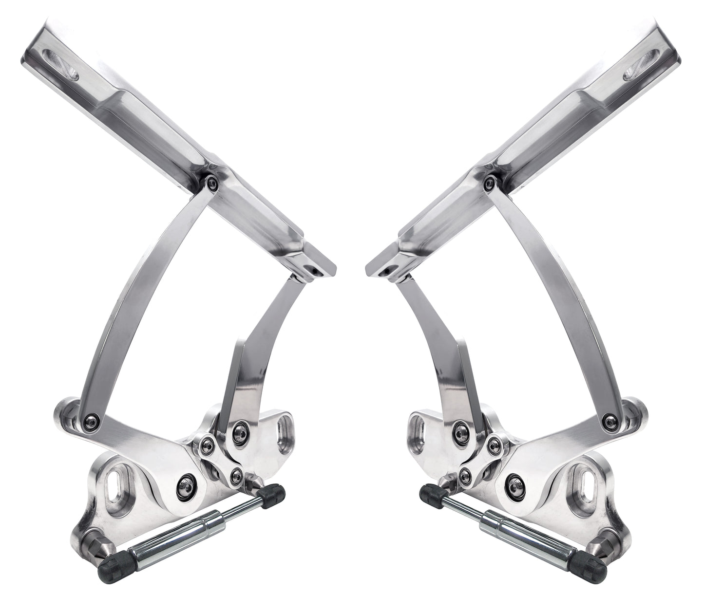 HOOD HINGES,65-67 CHEVELLE,EL CAMINO,NOVA,67-69 CAMARO,FG,POLISHED