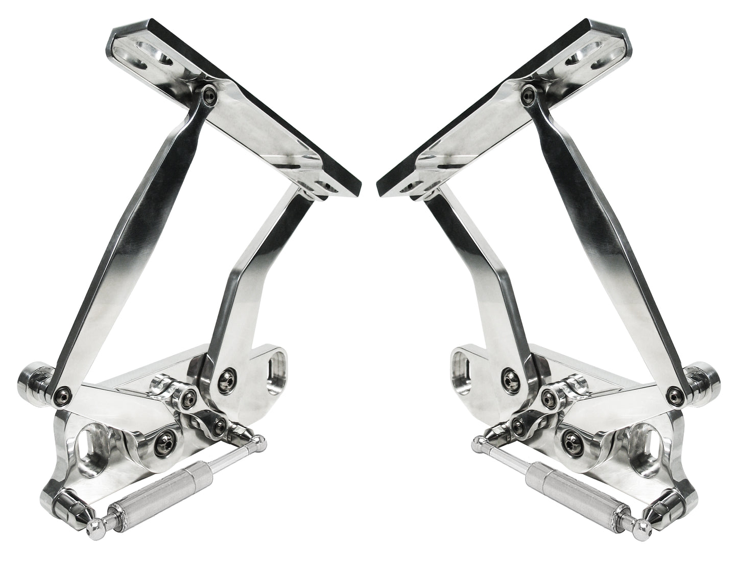 HOOD HINGES,68-71 HOLDEN MONARO,POLISHED