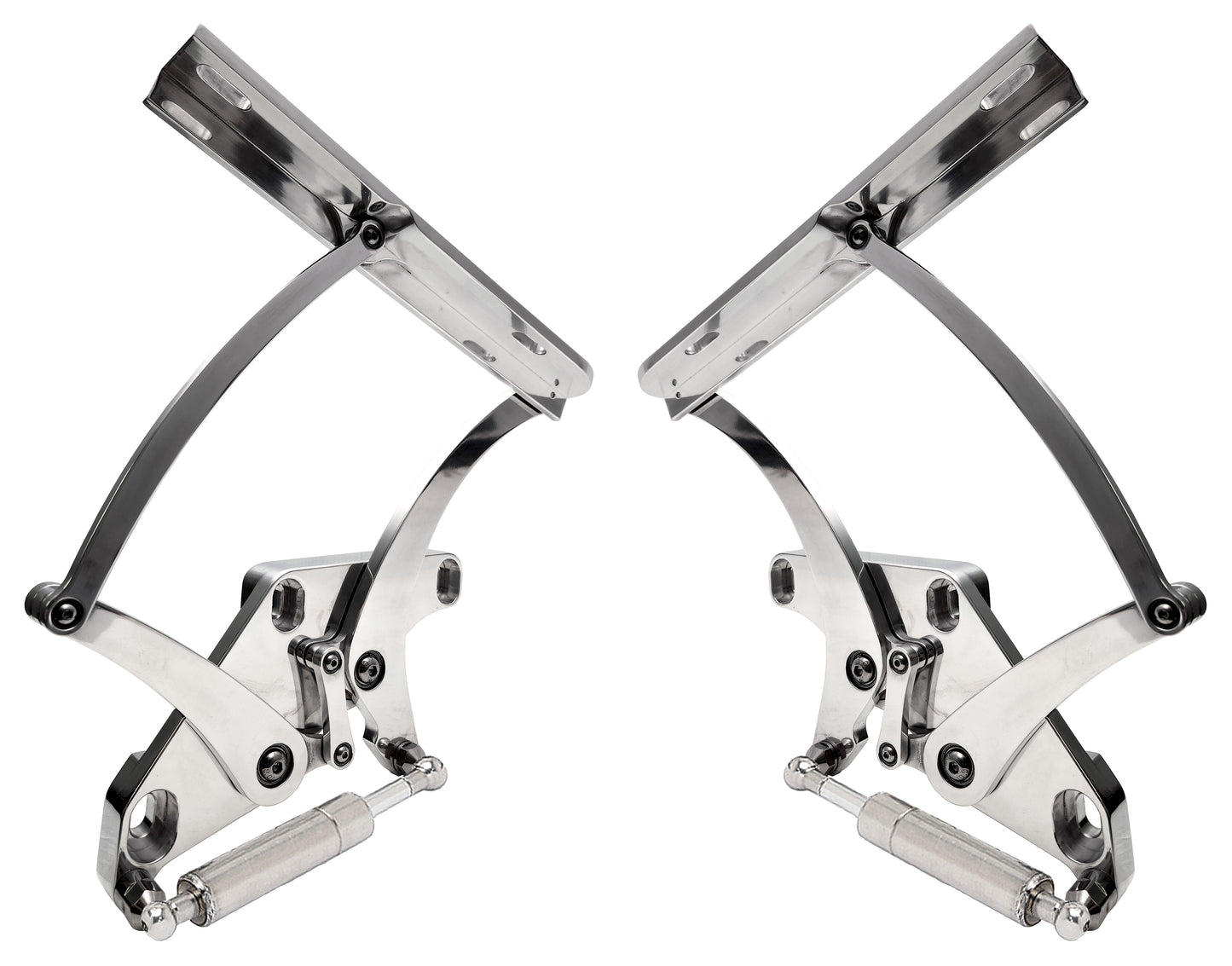 HOOD HINGES,71-73 MUSTANG,POLISHED