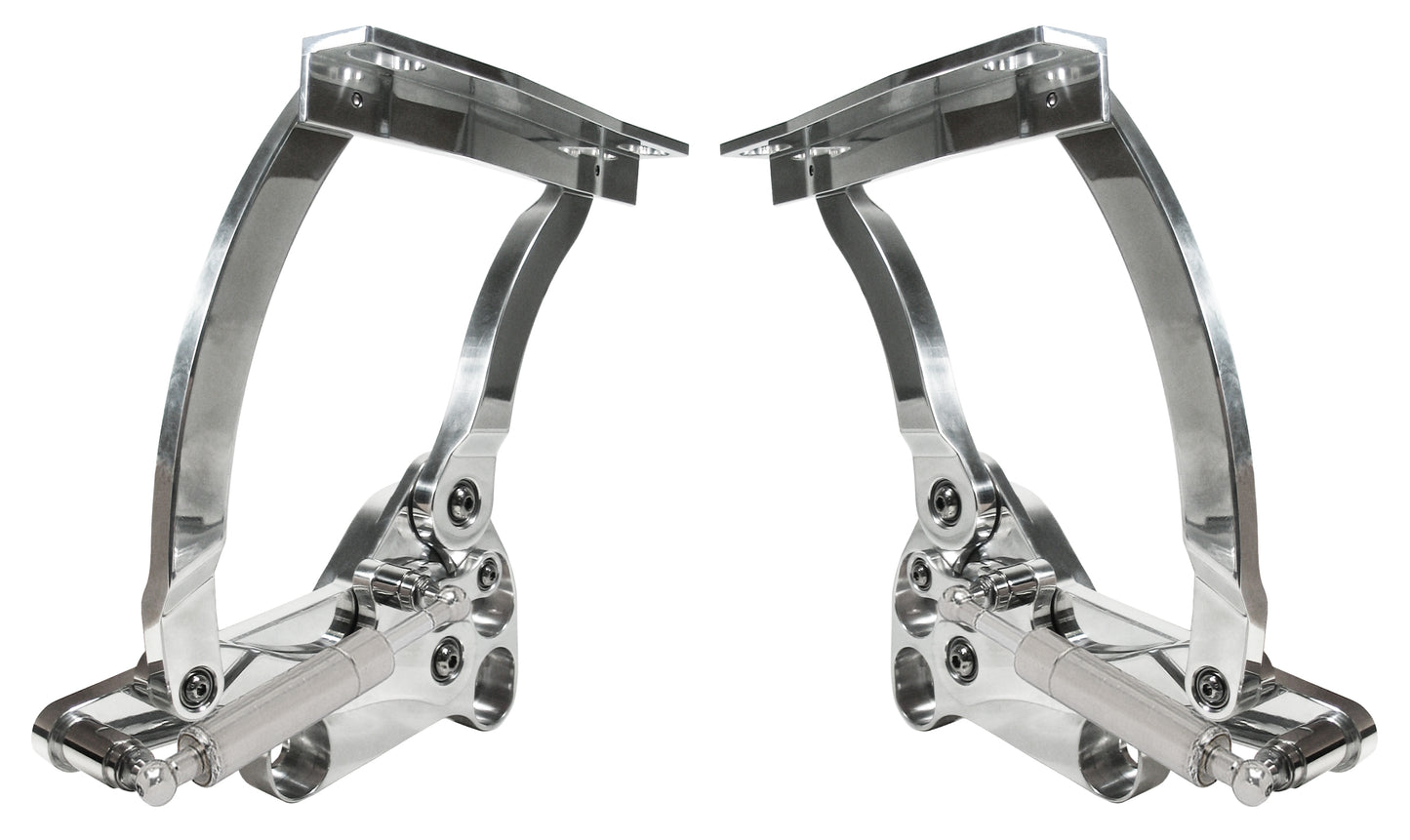 HOOD HINGES,67-72 CHEVY TRUCK,POLISHED