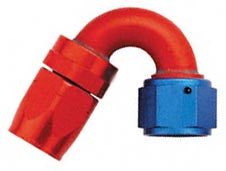 HOSE END,-8 AN,150 DEGREE