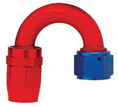 HOSE END,-12 AN,180 DEGREE