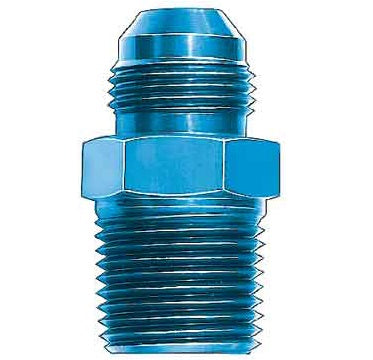 ALUM ADAPTER,1/2 NPT MALE,-6 AN MALE