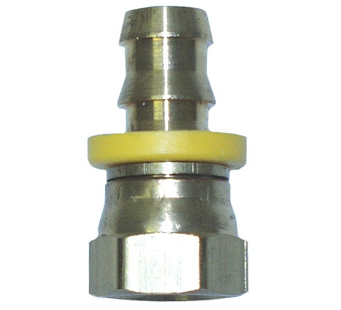 HOSE END,BRASS,BARBED,1/2 HOSE,#8 STR