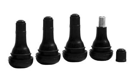 VALVE STEM,RUBBER,1/2 HOLE,PKG OF 4