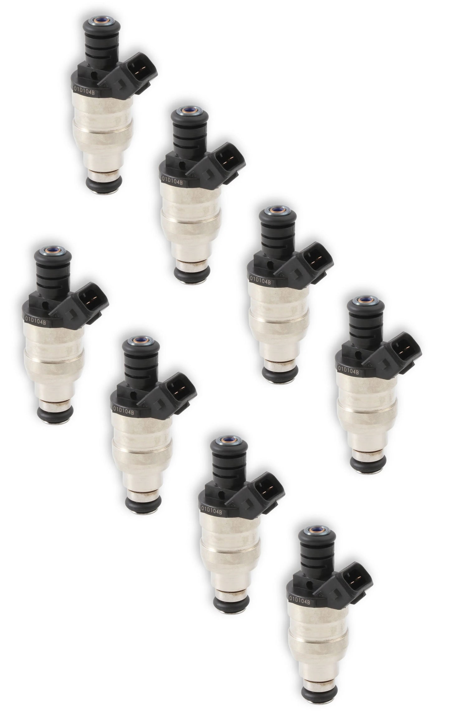 FUEL INJECTORS,8-PACK,EV1/MINITIMER,HIGH IMPEDANCE,24LB/HR