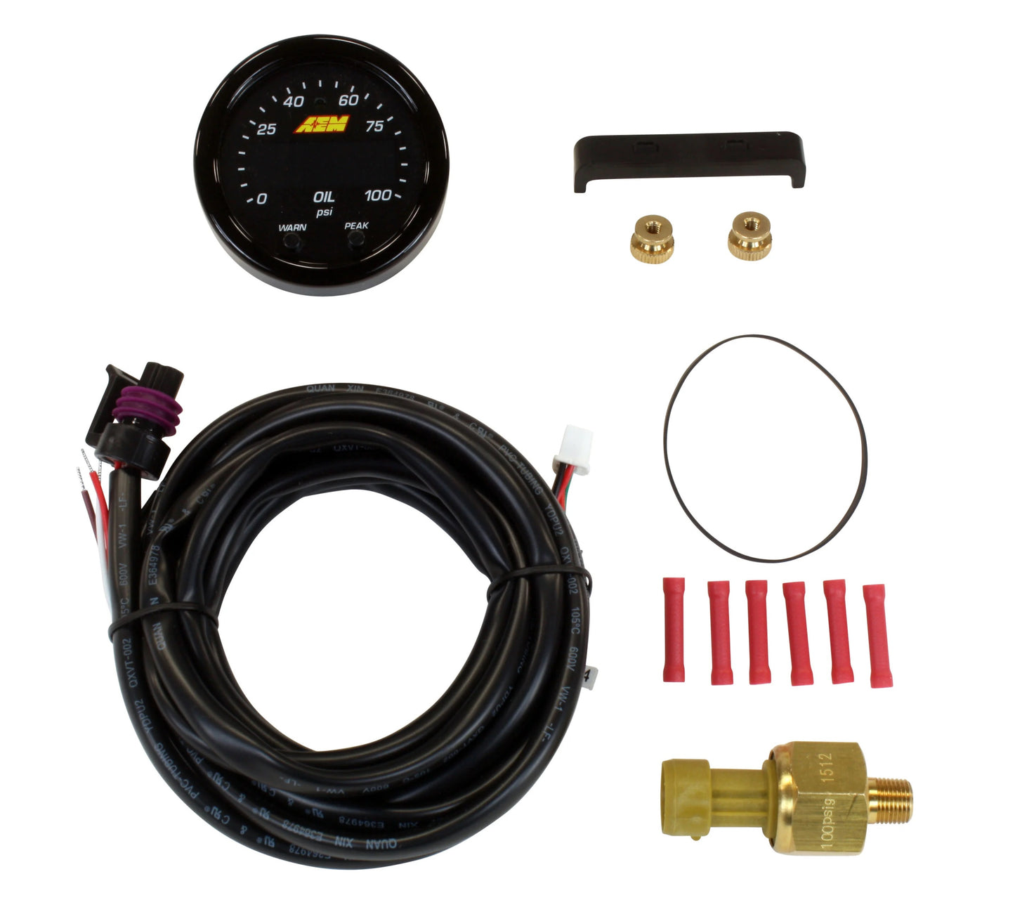 X GAUGE KIT,FLUID PRESS 100